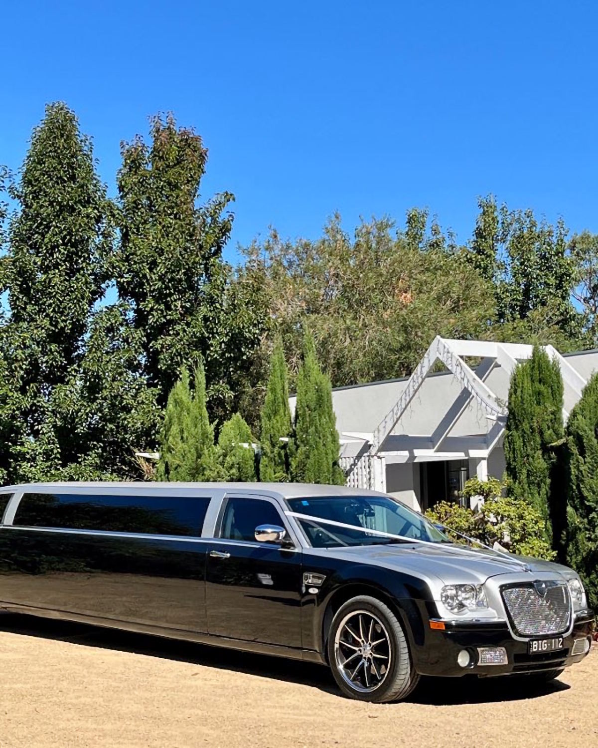 Dalywaters Rose Garden and Wedding Chapel Limo